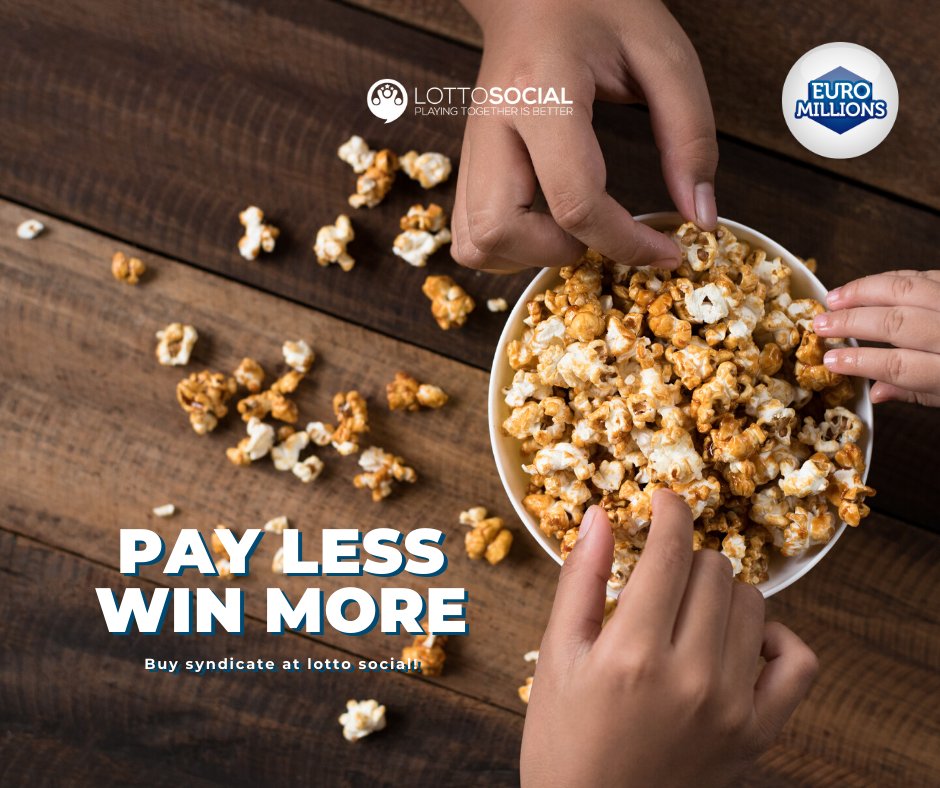Did you know SHARING IS BETTER? 💃🏾🕺🏾

Buy more lines to increase the chance of winning the Jackpot and share the prize winnings with each other 🎯

Make all your dreams come true, play syndicate with us now 👉 bit.ly/365RBkE

#LotterySyndicate #Euromillions