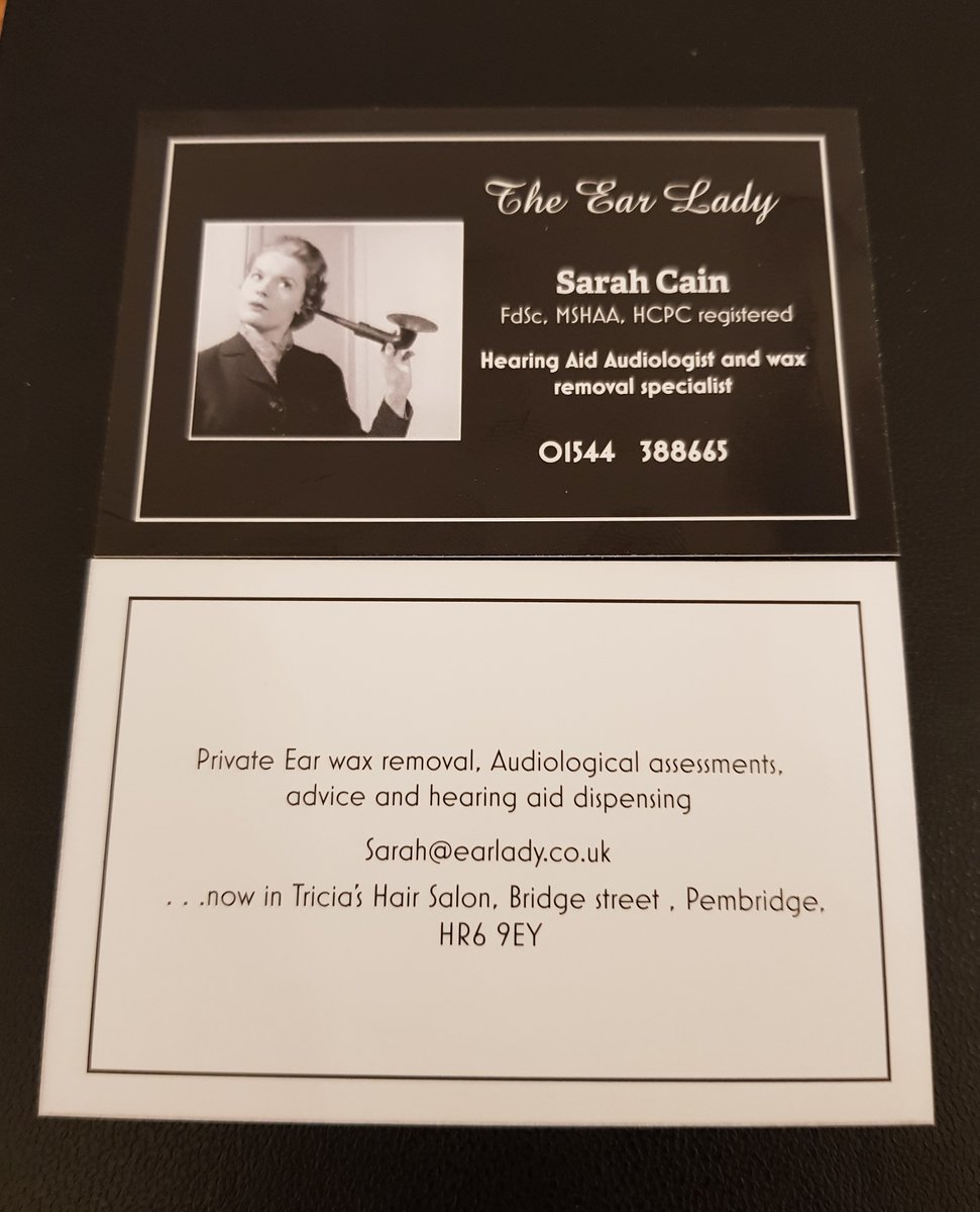 the_earlady's tweet photo. Independent Hearing Aid Audiologist offering wax removal, custom hearing protection, Hearing assessments, Hearing aid dispensing for all manufactures in all styles with best advice and guidance and sensible prices with great aftercare in Pembridge, Herefordshire https://t.co/zNdNG3RP20