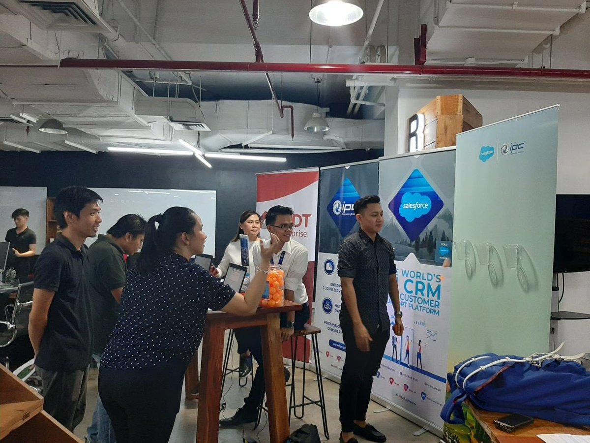 ePLDT's tweet photo. ePLDT subsidiary @ipc_ph joins the 2020 Dreamforce Global Gathering in Manila organized for Salesforce administrators and enthusiasts in the country. https://t.co/IvPaQ7XZKB