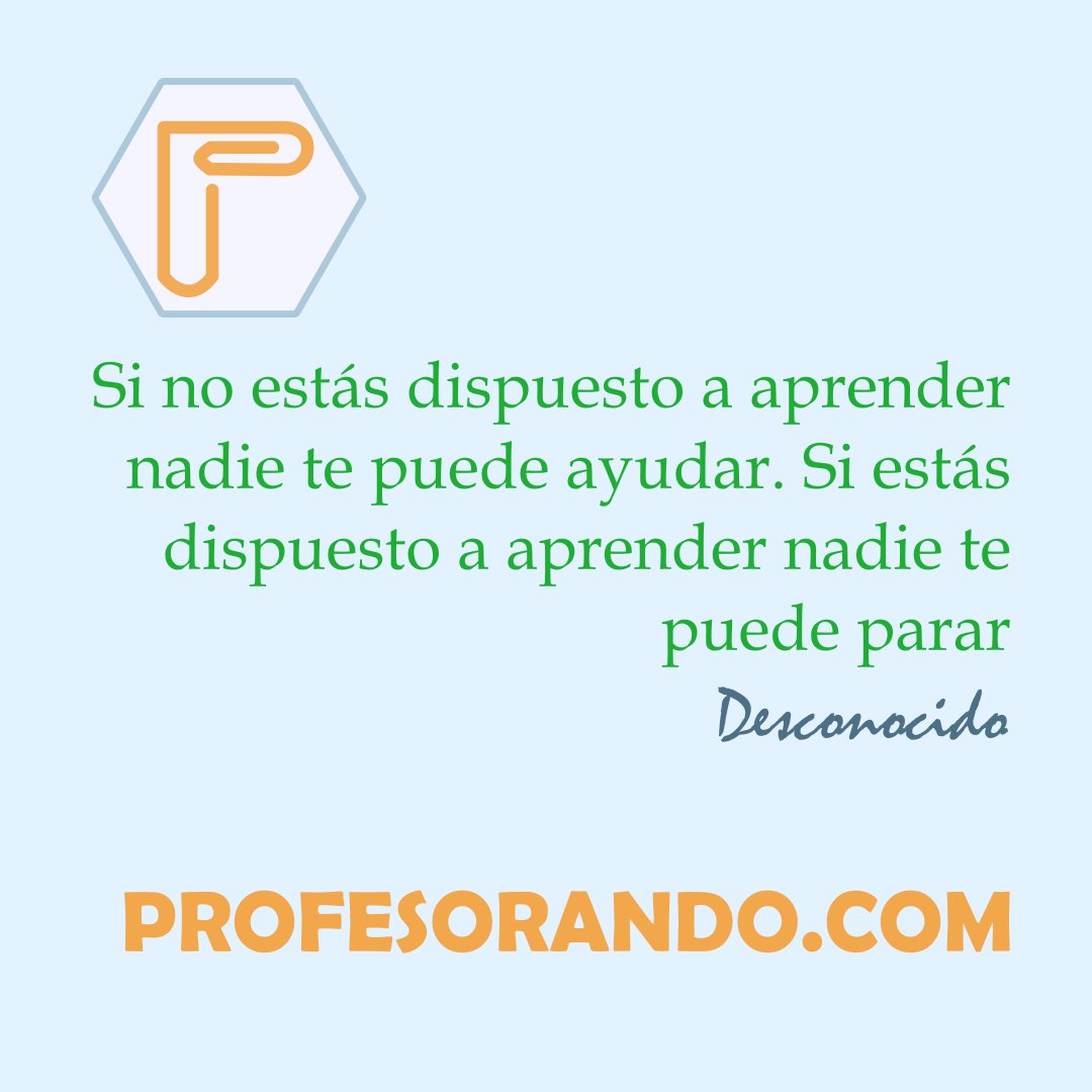 Profesorando1's tweet photo. Si buscas #profesorparticular, accede a https://t.co/HAQZTgOOyB y ayudamos desde la selección del mejor #profesor hasta la #matrícula. Si estas dispuesto a #aprender nosotros ayudamos. https://t.co/dFYZSLGGkh