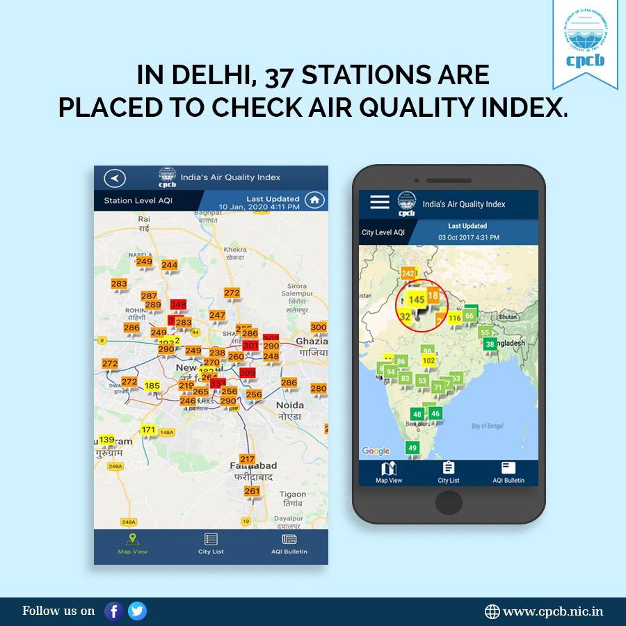 IN DELHI, 37 STATIONS ARE PLACED TO CHECK AIR QUALITY INDEX.
Now, participate in our #CleanAirCampaign #SAMEER