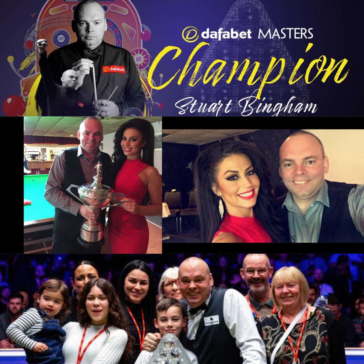 Miss_Poulton's tweet photo. ✨Well Done @Stuart__Bingham 👏🏽
🏆🎱 #DafabetMasters 🎱🏆
Proud of you, Well Deserved 👏🏽
@Eurosport_UK
#Winner #StuartBingham #Snooker #Model #WalkOnGirl #Presenter #EuroSport
@Eurosport_UK @Dafabet
#Dafabet #Family #Love #eurosportsnooker #bbcsnooker @WorldSnooker #London 💕 https://t.co/lqVM9bdEIQ