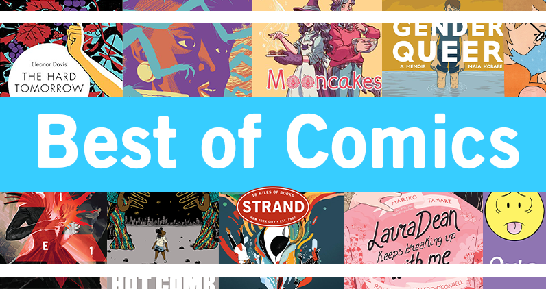 strandbookstore's tweet photo. The magic of comics is that they come in all colors, shapes, and sizes--which can be overwhelming! Don't worry, though, we've got you covered with a whole list of recommendations. 😸 https://t.co/06xrI64WnZ ✍️  #comics #graphicnovels https://t.co/66zoD7KBjY