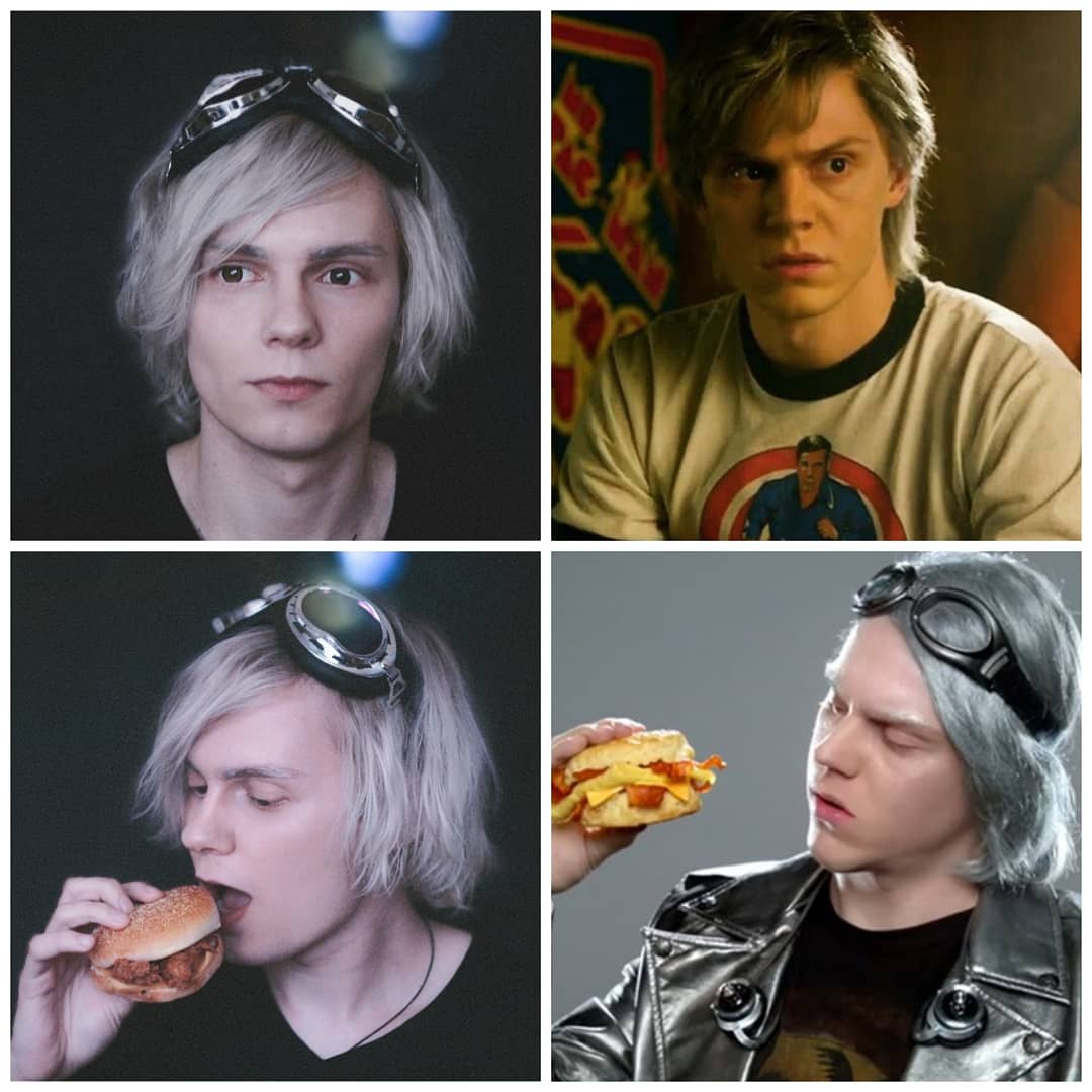 Happy birthday brother Evan Peters      