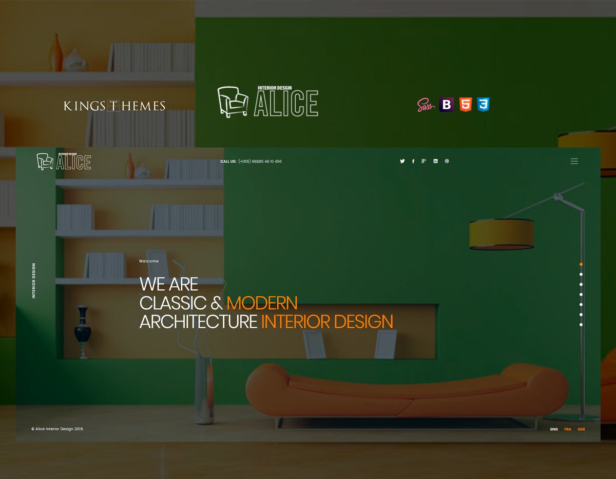 Alice - Interiors Landing page, Forged by the best blacksmiths for interior design services, Dining room, Exterior design, etc..

templatemonster.com/landing-page-t…

#themes #landingpage  #architecture  #interiordecorating #vcard #furniture 
<a href="/templatemonster/">TemplateMonster</a>
 
<a href="/EyreEllen/">temporary closed</a>