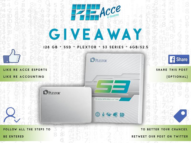 re_acce's tweet photo. We are giving away 2 128GB SSD's to celebrate re-signing with of our sponsor @ReAccounting. Thank you so much for this awesome giveaway @ReAccounting!
To enter, click on the gleam link below and follow the steps:
https://t.co/P1hzXl0Tay

Competition closes 21 February 2020(12PM). https://t.co/PDIdxbttN5