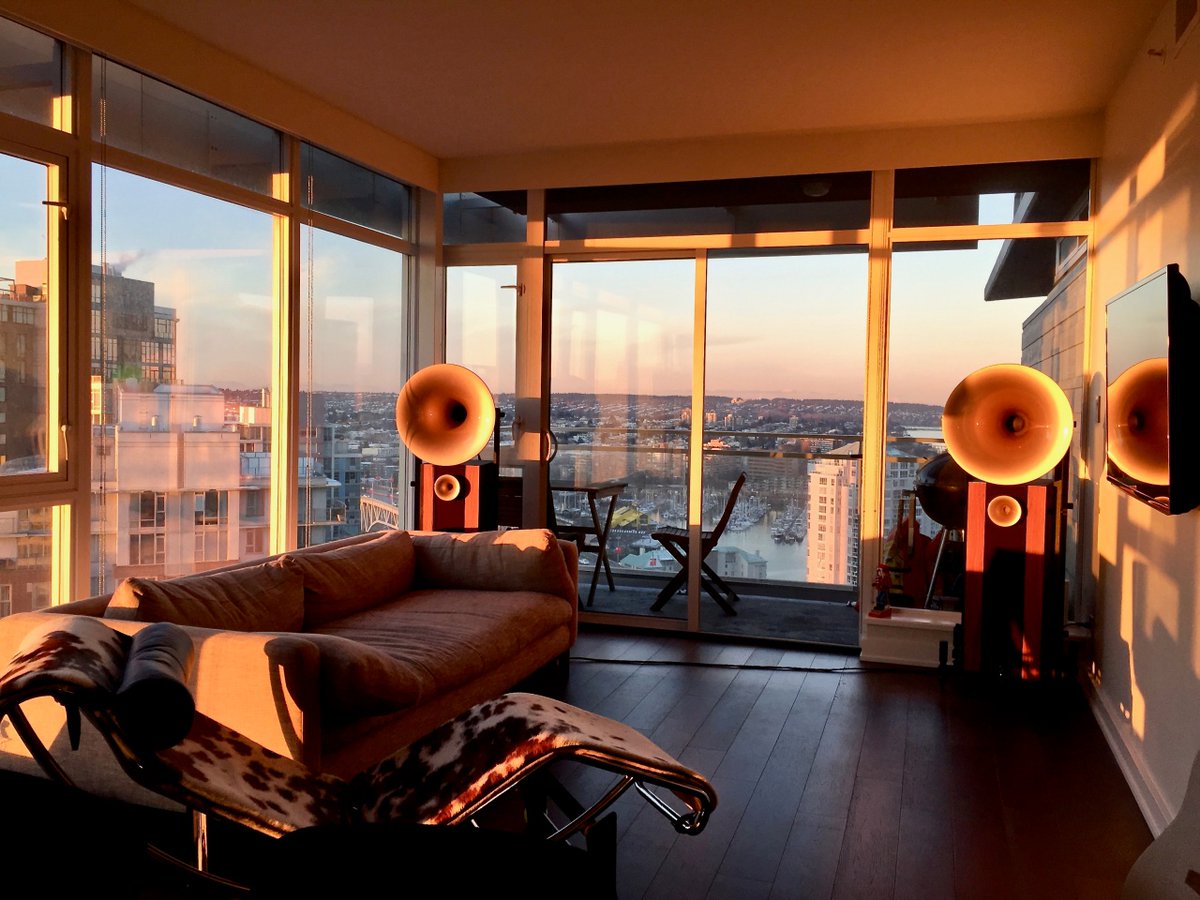 Powerful sound - with every song ever made available in every room. You can’t expect great music without great equipment… These AvanteGarde Speakers are viewable by appointment only! Come listen to your favourite album to experience high-end audio!