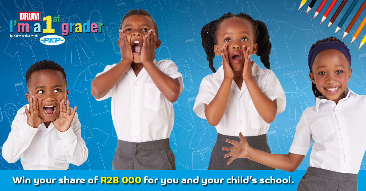 Drumstokvel's tweet image. SPONSORED: Is your child heading to Grade 1 in 2020? Don’t miss out on your chance to win big! Enter the PEP First Grader competition here: Voters can also cash in! #firstgrader firstgrader.movemag.co.za