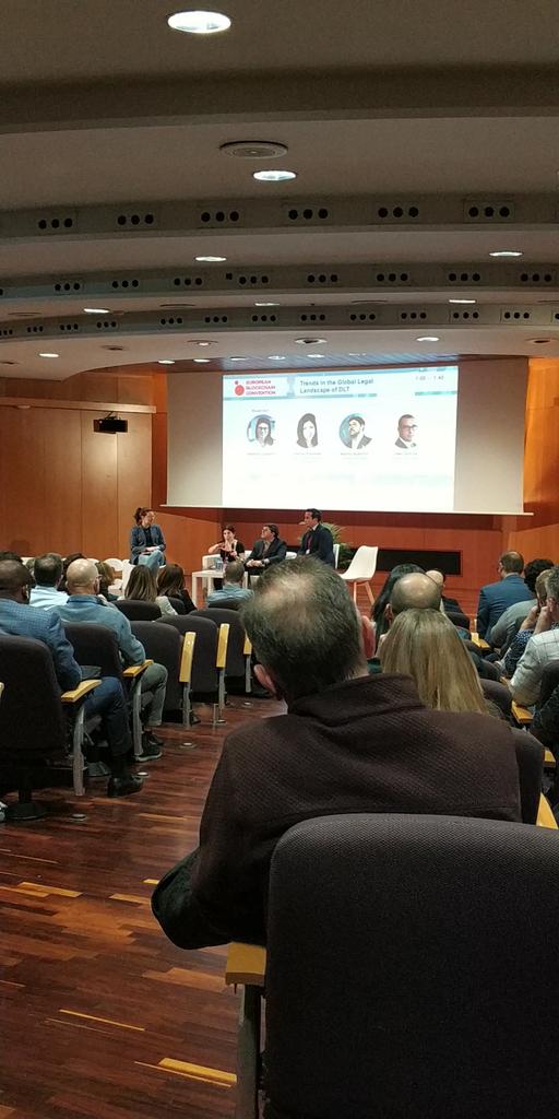 jsoler65's tweet photo. #european blockchain convention, Legal Panel https://t.co/9b4LvKurA6