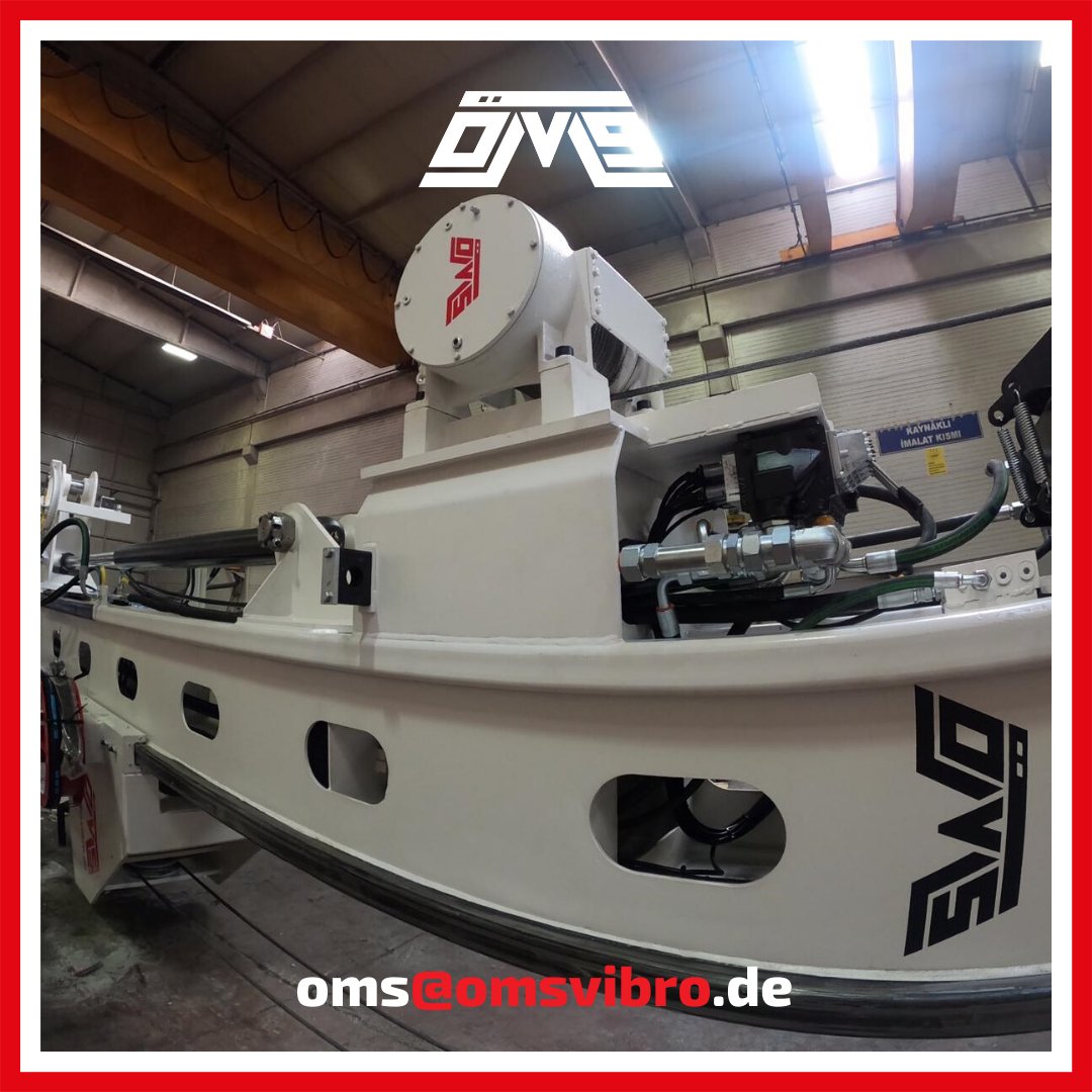 omsvibro's tweet image. The construction process of "OVF Series Vibroflotation" equipment. #groundimprovement #soilimprovement #stonecolumn #stonecolumnmethod #stonecolumnequipment #groundimprovementtechniques  #groundimprovementmachinery #vibroflotation #vibrocompaction  #vibroreplacement