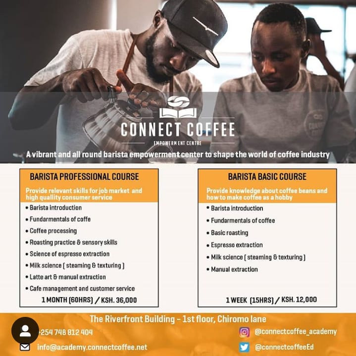 ConnectCoffeeEd's tweet photo. @connectcoffeeKe Speciality Coffee Academy. To Join, Register at https://t.co/BZLlP7wh5F
#makecoffeebetter #roastingcommunity #coffeescience #specialitycoffeefix #kenyasfinest #bestcoffeeandbestservice https://t.co/giCKIgRkVi