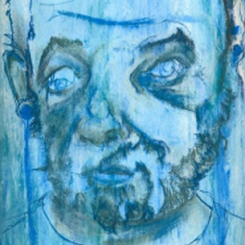 Well whats not to love about #BlueMonday this self portrait might look a little blue but everything is bright and beautiful here in #ndevon no need to book any trips anywhere! Just gonna keep doodling