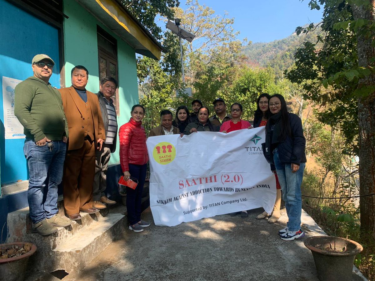 Saathi_Sikkim's tweet photo. Community based intervention for #substanceabuse ..often hindered by lack of community participation..to engage community leaders in the said issue..discussion was held today with #Panchayatmembers of #Westpendam #KabiRongpa &amp; #Rhenock #GPU
@UNODC
@PMOIndia @FDATobacco @MoRD_GOI https://t.co/2cyzgg3XKs