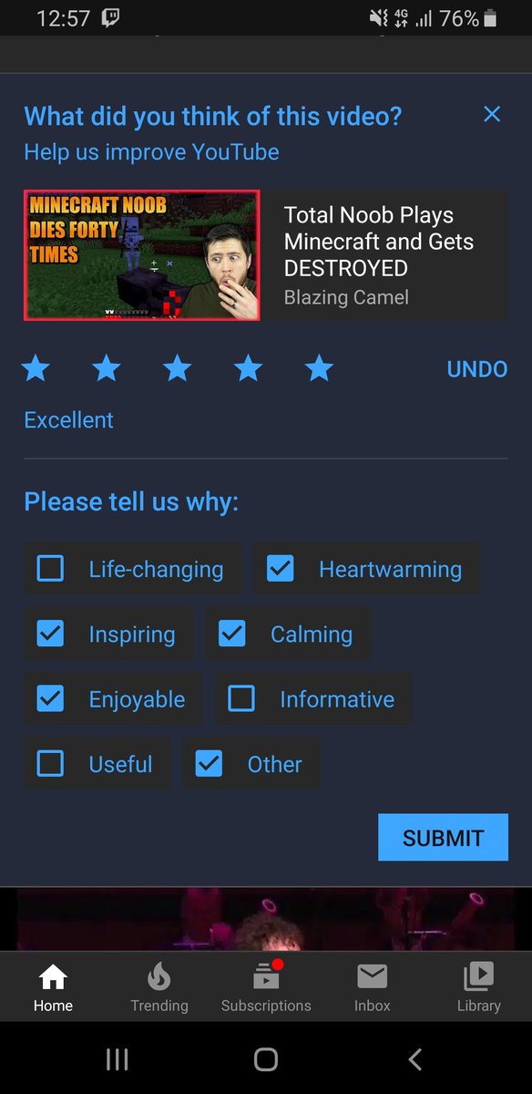 Yo... is this youtube rating thing new? <a href="/GamingCamel/">BlazingCamelGaming</a> 

Oh and the Other = Noob! 😂😉