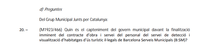 ComitEmpresaBSM's tweet photo. Demà, a la Comissió d'Ecologia, Urbanisme, Infraestructures i Mobilitat, es produirà una pregunta de @JuntsxCatBCN sobre els treballadors/es @visualitzadors de B:SM, contestarà @janetsanz al respecte?? Estarem amatents @jaumecollboni https://t.co/TIzAi5qmMZ