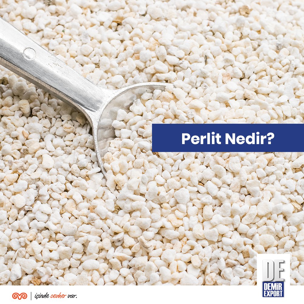 DemirExportTR's tweet photo. Perlit nedir?
Perlit asidik karakterli volkanik bir camdır. Az hacimdeki düşük yoğunluğu ve düşük ses geçirgenliği, fiziksel esnekliği, ateşe dayanıklılığı ile önem arz eden perlit, ısıyla genleştirildiğinde çok hafif ve gözenekli hale geçen bir kayaçtır.

#perlit #demirexport https://t.co/MpKR4HcwE3