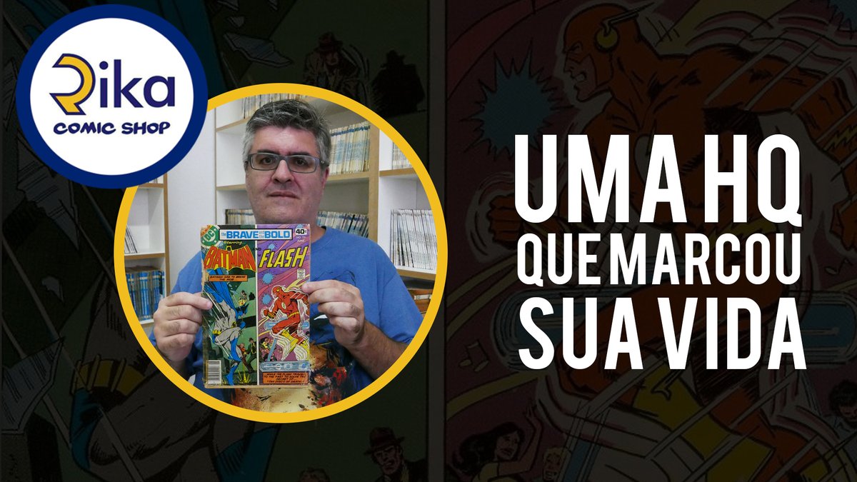 rika_comic_shop's tweet photo. Depois dos vídeos que fizemos na CCXP 2019, em que perguntamos "qual HQ marcou sua vida?", resolvemos tornar a brincadeira um quadro fixo do canal! Convidamos o cliente Peter Mihajlovic para contar a história do gibi mais marcante para ele! https://t.co/oiutwp2T10 https://t.co/ldFJl19qbi