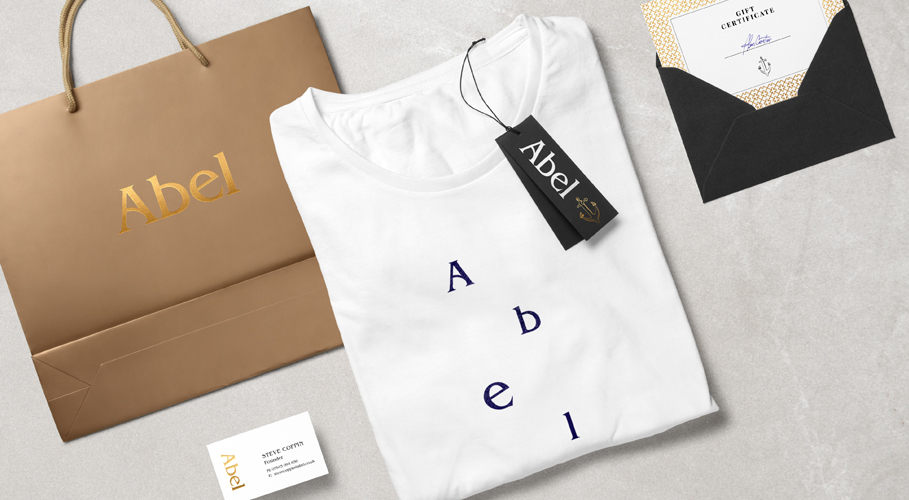 b_cbranding's tweet photo. Branding for Abel clothing. To see more of my work visit https://t.co/mjwkLMZUOy #branding #graphicdesign # #logo #brand #logodesign https://t.co/XmLkFTAuGl