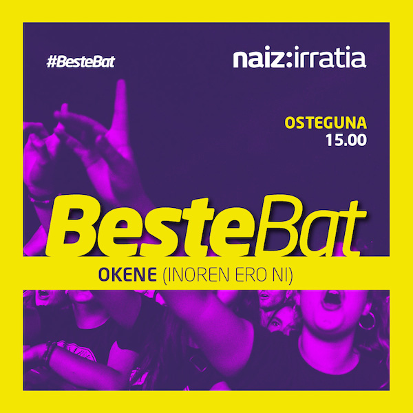 NAIZirratia's tweet photo. Entzun al duzue #InorenEroNi taldeko Okenek egindako bigarren #BesteBat saioa?

14 kantuz osatutako saioa egin du. Aukeratutako lehena:

🔸Gailü - Gauez ihesi (feat. Zaloa Urain)

Hemen saioa:
https://t.co/mt9E0ZT1GQ https://t.co/Wl8NwrJ7qY