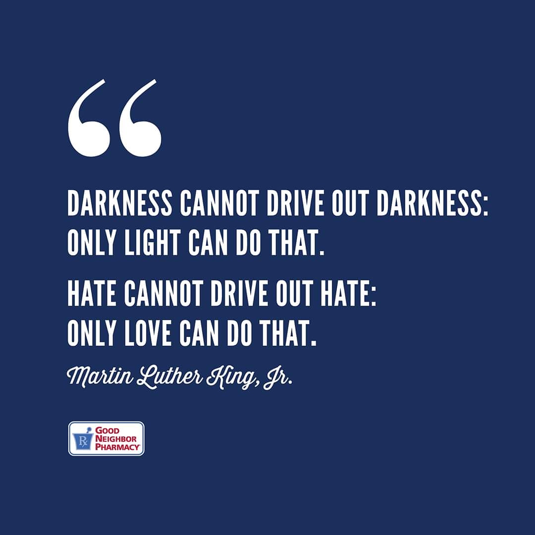 Today and every day, let's remember to spread light and love in the lives of others. #MLKDay