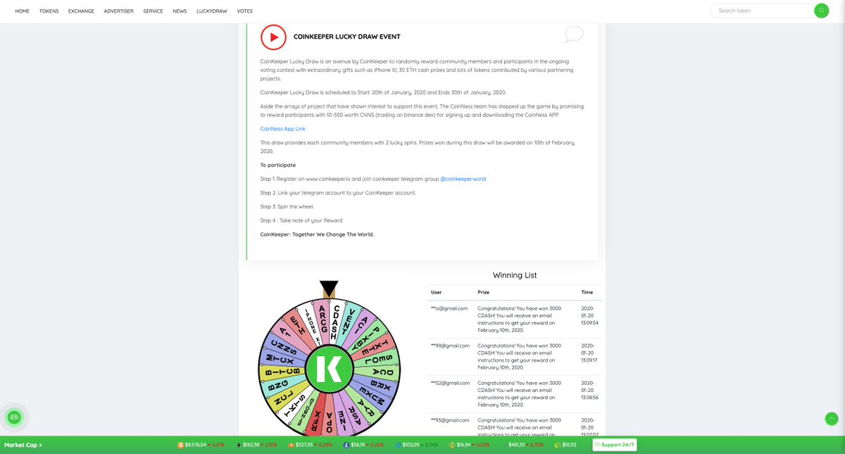 MUXE - The INNOVATIVE PLATFORM (@muxeproject) on Twitter photo Join the LUCKY DRAW <a href="/Coinkeeperworld/">CoinKeeper</a> To win a Iphone 11, 1 ETH, Muxe and many other tokens!
Register here: coinkeeper.io/?referral=10147
Rules in the screenshot
#giveaways #retweet #share #iPhone #ethereum #ETH $ETH
#luckydraw #cryptocurrency #altcoins #Muxe $Muxe #exchange #Trader Join the LUCKY DRAW <a href="/Coinkeeperworld/">CoinKeeper</a> To win a Iphone 11, 1 ETH, Muxe and many other tokens!
Register here: coinkeeper.io/?referral=10147
Rules in the screenshot
#giveaways #retweet #share #iPhone #ethereum #ETH $ETH
#luckydraw #cryptocurrency #altcoins #Muxe $Muxe #exchange #Trader