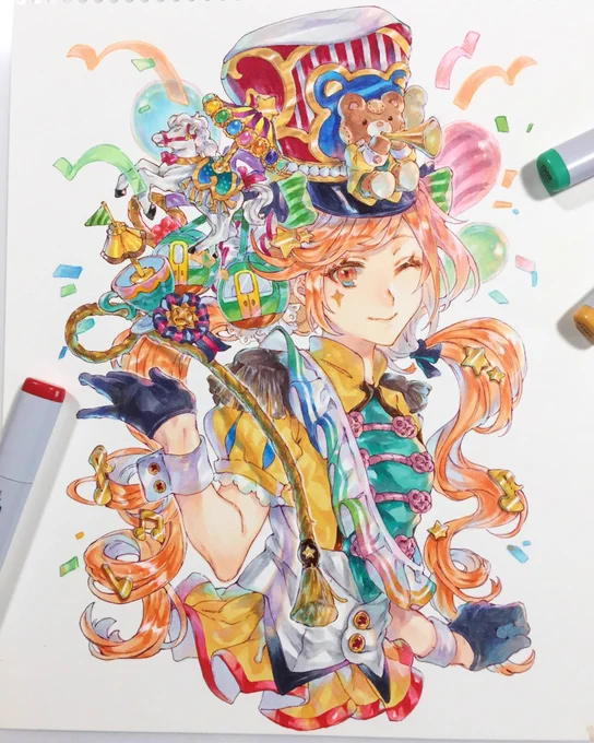 #集えコピックの魔法使いたちよ
魔法使いかはさておき、愛はある〜? 