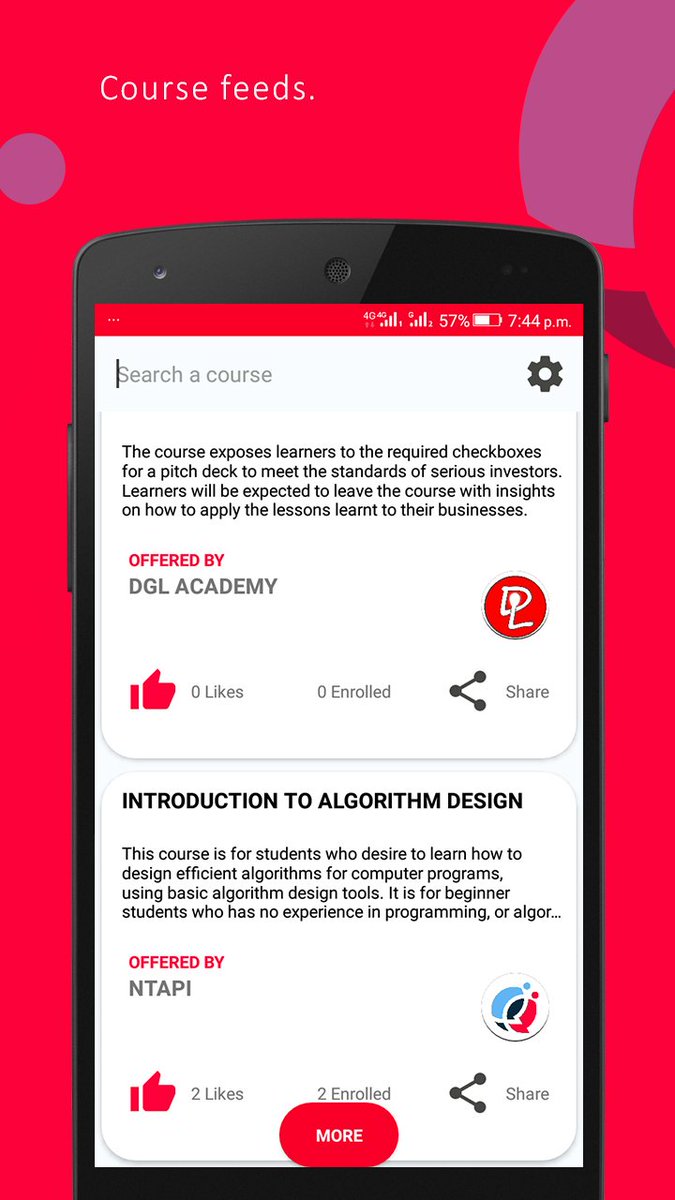 ntapi_'s tweet image. On Ntapi you only consume classes/courses that interest you.
#ntapi #social #mobile #learning #edtech #africa #nigeria