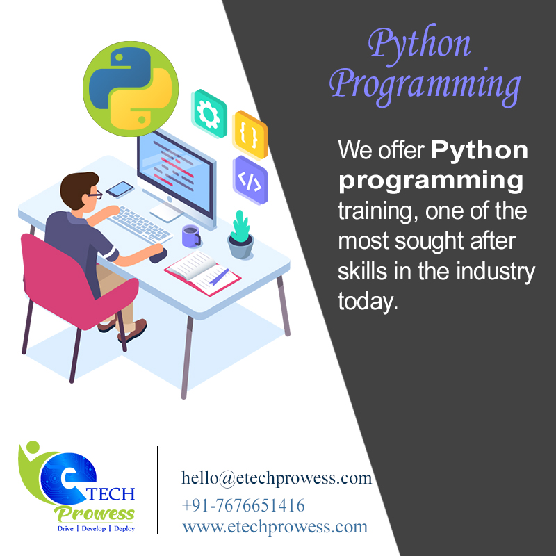 EtechProwess's tweet image. For More Details: etechprowess.com
or Call on: +91-7676651416
#PythonautomationtestingtraininginJPnagar
#PythonautomationtraininginJPnagar
#PythonautomationtestingtraininginBangalore
#PythonautomationtraininginJPnagarBangalore