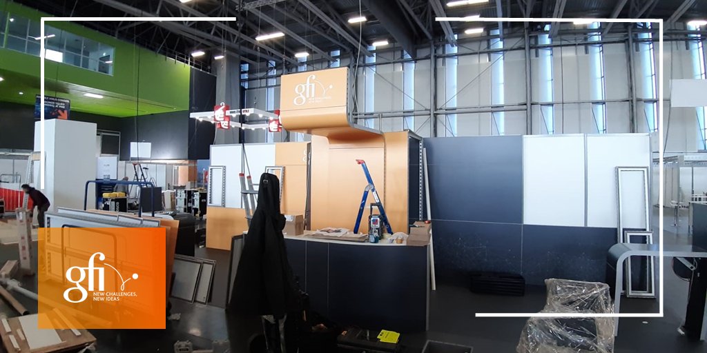 [#GfiEvent] #DigitalChange2020 : le stand full #digital de Gfi est en plein montage ! Il sera prêt à vous accueillir dès 9h demain matin 😉
Rdv au Parc <a href="/Exponantes/">Exponantes Le Parc</a> !
#innovation #Nantes #GfiOuest