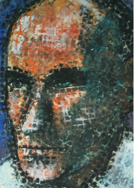 Anna Kavan's portrait of her psychiatrist and close friend, Karl Theodor Bluth (1892-1964), now in <a href="/bethlemmuseum/">Bethlem Museum of the Mind</a> gallery