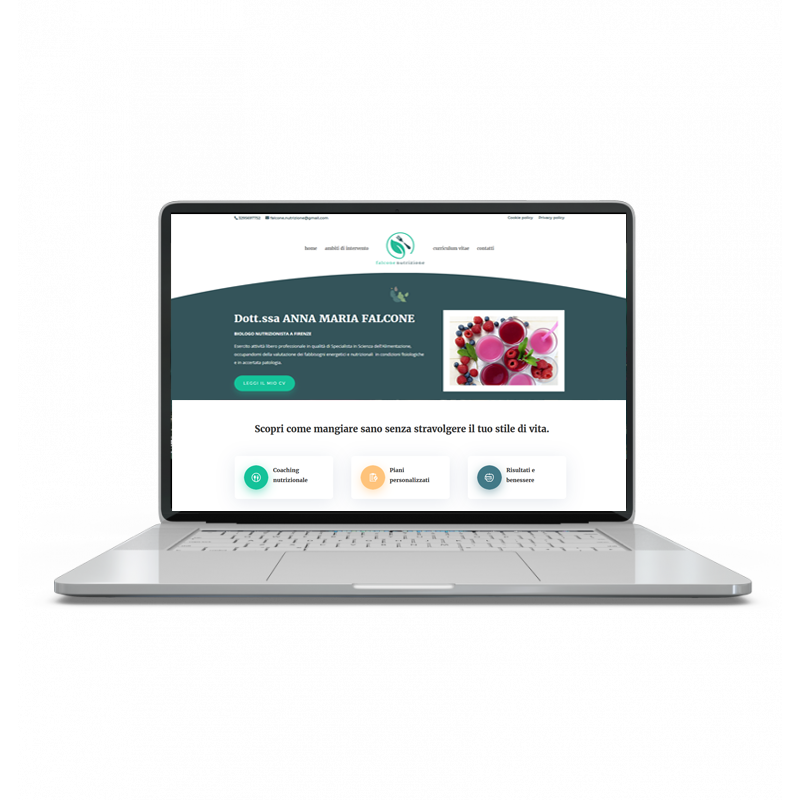 VT_Marketing's tweet photo. Per la Dott.ssa Falcone, biologa nutrizionista che svolge la sua attività a Firenze, abbiamo scelto un sito onepage ottimizzato SEO con menu a scroll.
Visita https://t.co/wHtQtDy35a! https://t.co/Om3JEzucpO
