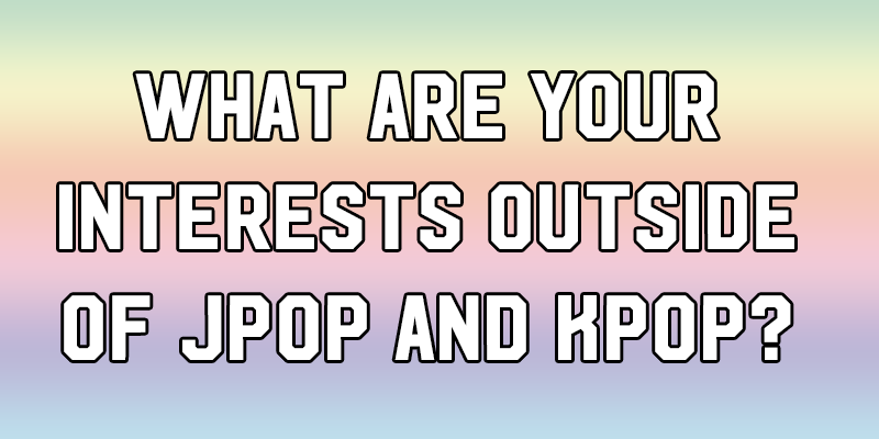 Some people I would have a few answers for, but others not as much. I'd like to get to know everyone better and see what other things we might have in common! (If I don't reply to you - I may just be slow!) 