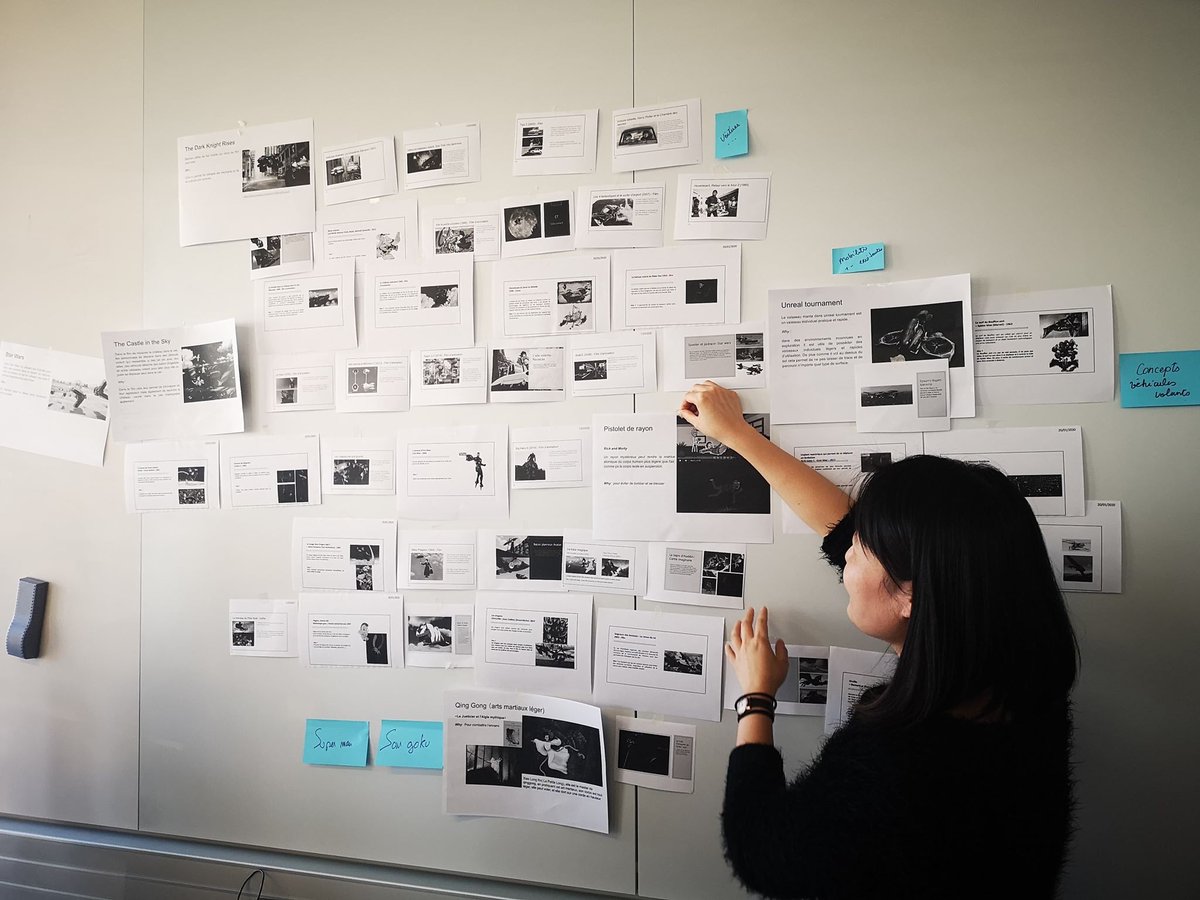 Audencia_MS_MDC's tweet photo. 🚀Aujourd'hui, étude des mobilités volantes avec un atelier de #DesignFiction !💡
#Imaginaire #Futur #Innovation #DesignThinking #MsMDC #MediaCampus @ms_audencia @audencia https://t.co/5Kk7Uv4DEx