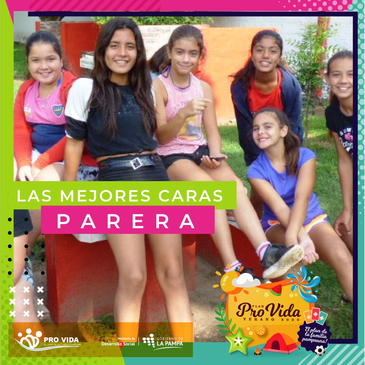 DLapampa's tweet photo. Las mejores caras del #ProVida ☀️ https://t.co/Y6Kn06hd7g