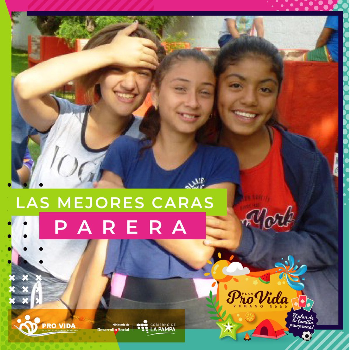 DLapampa's tweet photo. Las mejores caras del #ProVida ☀️ https://t.co/Y6Kn06hd7g