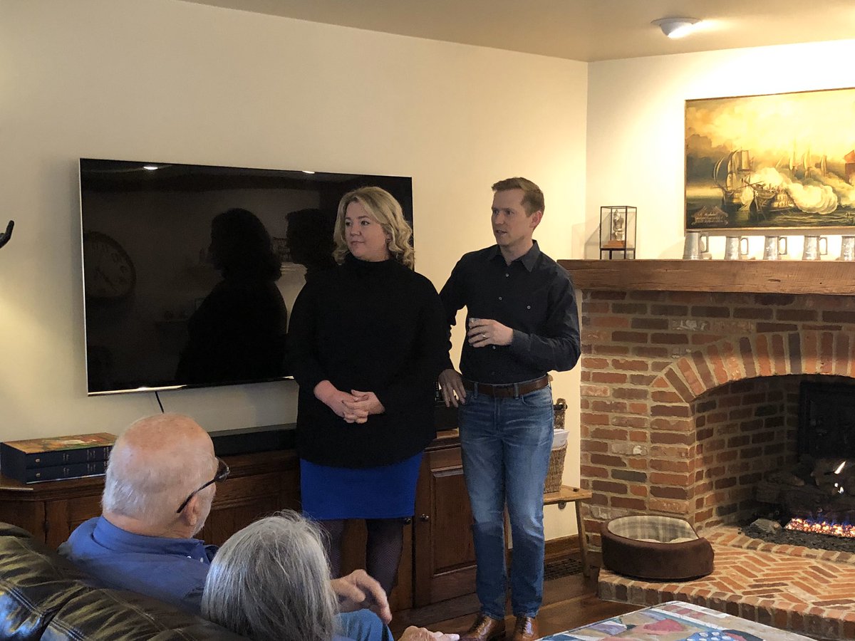 BergerforOhio's tweet photo. Thanks to the Angel/Sutch’s, @fogelforohio and the @SouthDaytonDems for a great afternoon yesterday talking about 2020, Democratic priorities, and the importance of #Flippingthe41st and #Senate6 https://t.co/S3kjsp71bt