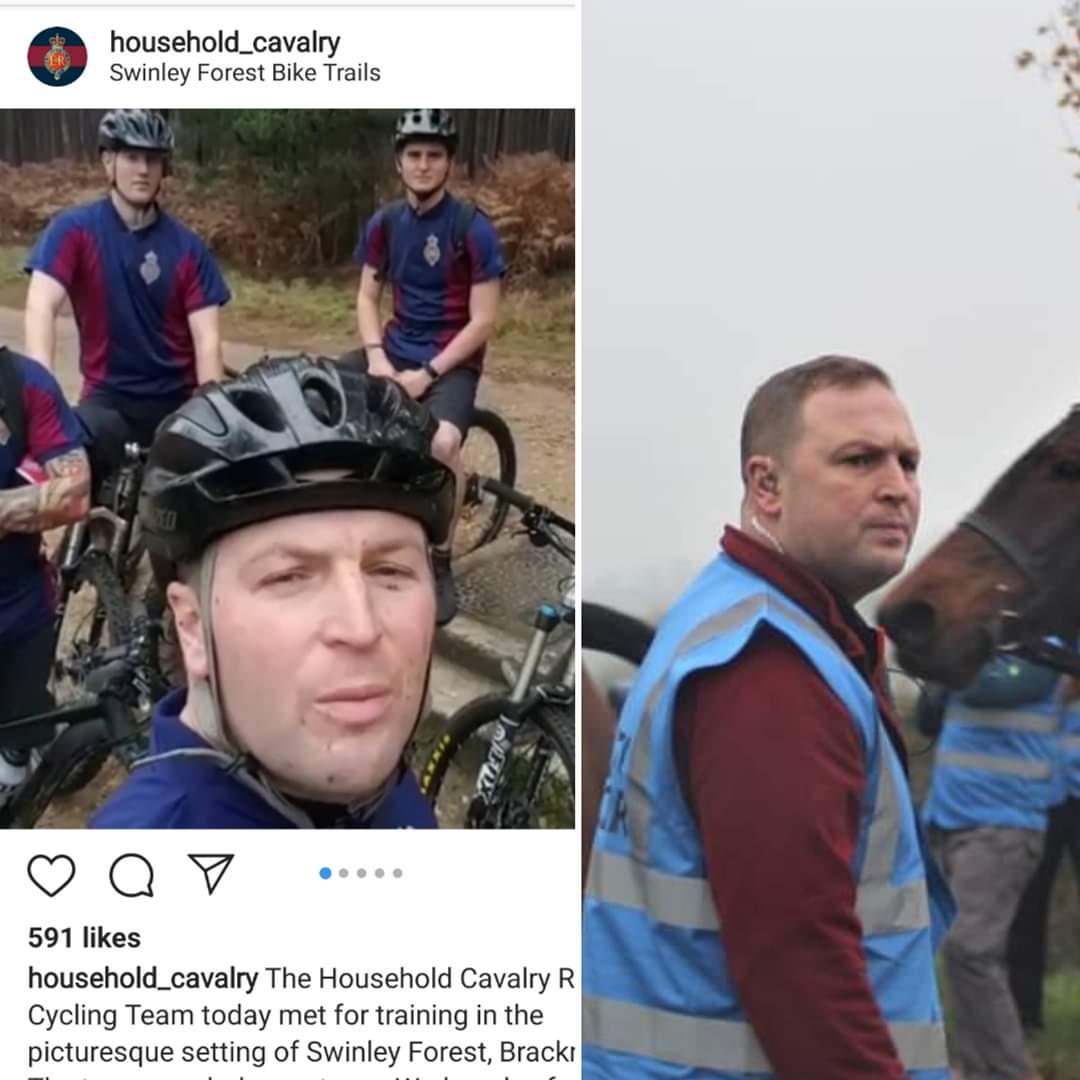 Uh oh. The #FernieHunt have resorted to paying people from the @HCav1660 to protect them whilst they go about their illegal activities. Let's hope they're not still employed by the #HouseholdCavalry, or they'll be bringing the whole outfit into #disrepute
facebook.com/52973503718187…