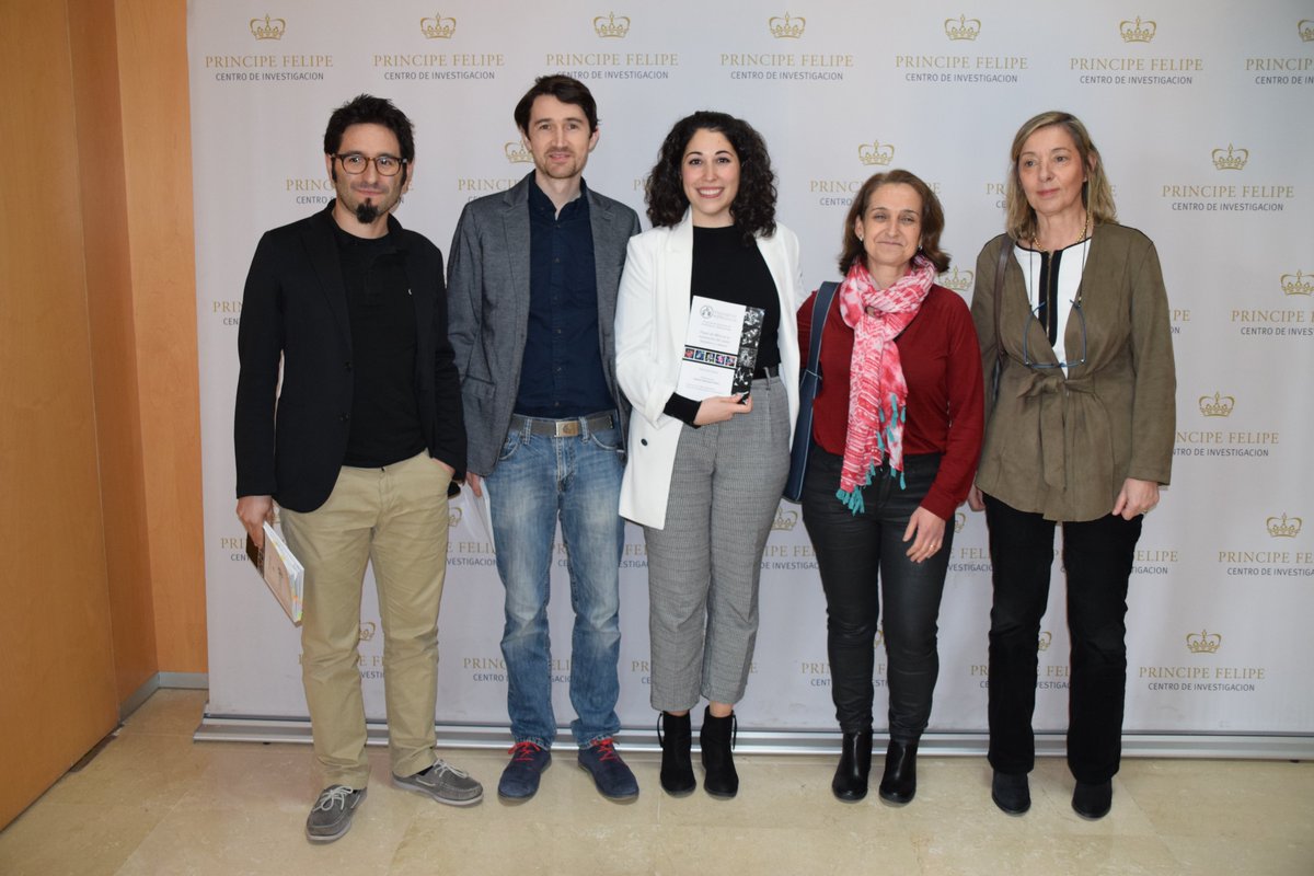 CIPFciencia's tweet photo. @Spookspoon Felicidades Dra. Manzano! Fantástica defensa de Tesis hoy en el @CIPFciencia #diabetes #IRS2 #MásInvestigación #MejorSalud https://t.co/LgJOzvRNYC https://t.co/sNcbq3LJII
