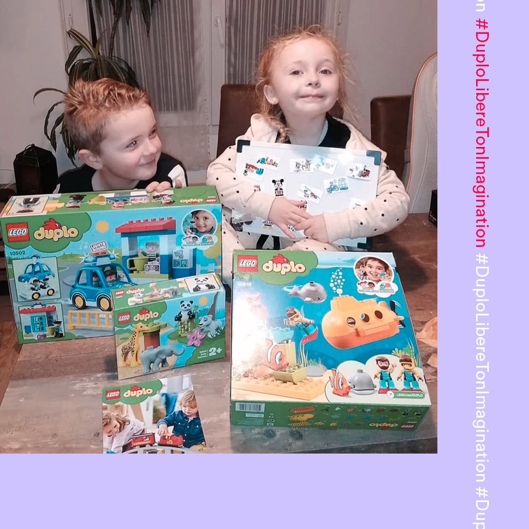 voo_fr's tweet photo. VOÔ x Lego • #DuploLibereTonImagination

Un grand bravo à Amélie Honorable, Best Ambassadrice de la box numéro 1, qui remporte le train de marchandises d’une valeur de 129,99€ :) https://t.co/uXvu1msKfo