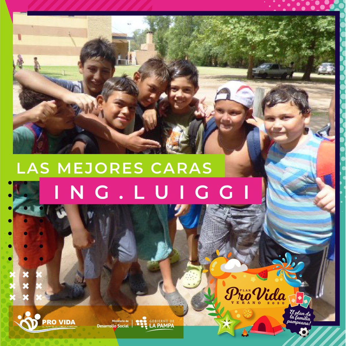 DLapampa's tweet photo. Las mejores caras del #ProVida ☀️ https://t.co/S8hapkM913