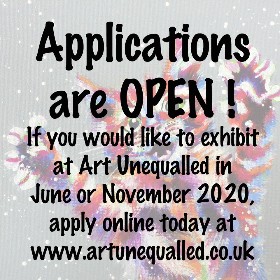 artunequalled's tweet photo. Are you an artist or crafts person? Be part of Art Unequalled this year as we celebrate 10 years! Apply today at https://t.co/F7HAiHQu5Z https://t.co/Pz6DKZZUPv