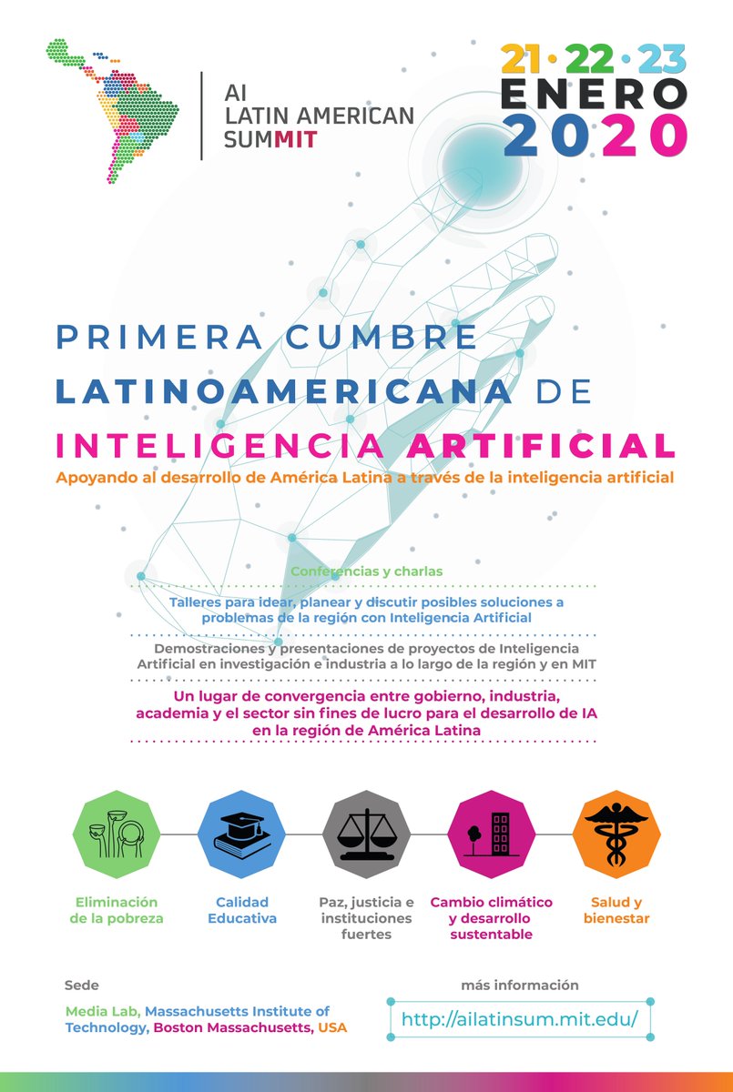 sergiosotelo75's tweet image. Esta semana estaré en la Cumbre Latinoamericana de Inteligencia Artificial en MIT @ailatinsummit  representando a IBM y compartiendo nuestra experiencia en IA, así como también estaré presidiendo la Comisión Especial de Inteligencia Artificial y su impacto en LA.
#IBMWatsonAI