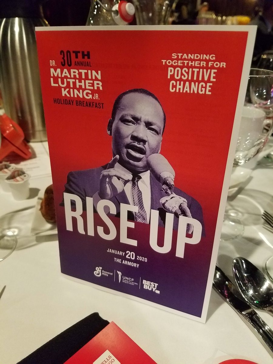 Antone_MN's tweet image. Starting the day at the @UNCF 30th Annual Dr. Martin Luther King Jr. Holiday Breakfast at The Armory! Excited for Keynote Speaker @EricHolder to inspire us today. #MNMLK #MLKWeekend #MLKDay2020 #FocusOnTheFifth
