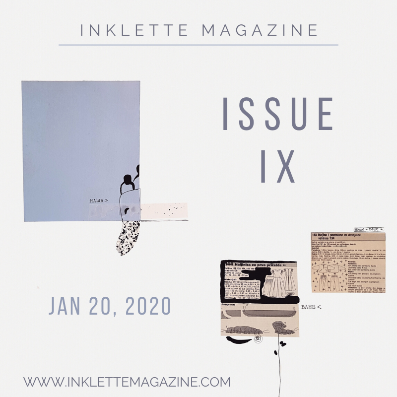 InkletteMag's tweet photo. Welcome to #Issue IX of #Inklette Magazine! Check out the stunning new voices and visions of our contributors now!
https://t.co/9QuLEi0qct https://t.co/OToqurYw5k