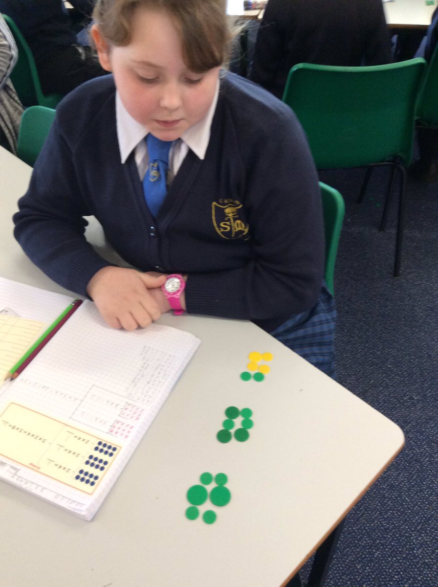 HotshotsStm's tweet photo. This morning we used concrete apparatus to help us look at multiplying with 3 digits. #stmmaths #stmmultiplication https://t.co/jvC1Dt7uow