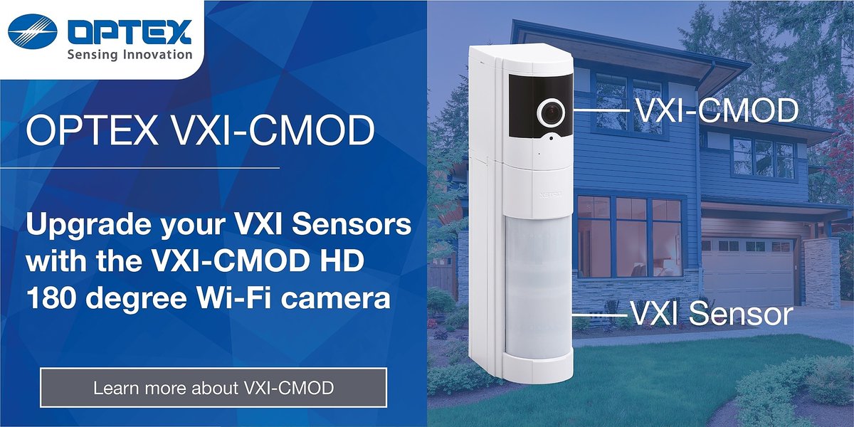 OPTEXSecEMEA's tweet photo. Did you know?
You can now upgrade your VXI sensor to give you and your customers an app-based visual verification solution.
https://t.co/AbPBl7gf7o
#VXICMOD #VisualVerification #IntrusionDetection #SecurityProfessionals #SecurityNews https://t.co/CCn7IhouZL
