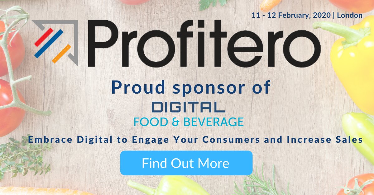 Profitero's tweet photo. Delighted to be sponsoring Digital Food &amp; Beverage 2020. @Profitero's @AndrewHPearl will be moderating a panel alongside @MolsonCoorsUKI, @OfficialHARIBO and @Purina, discussing how to align your teams and culture for digital success. https://t.co/LTC5oM8AdU #eCommerce #growth https://t.co/229i7AtpPC