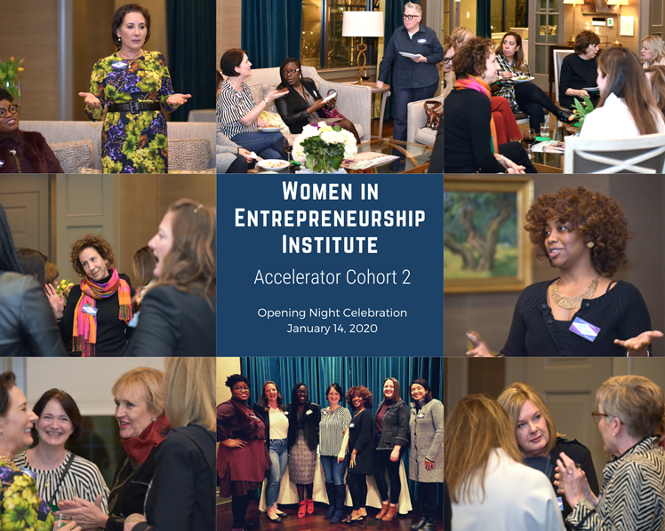 Congratulations to the second accelerator cohort of the <a href="/WEI_DePaul/">Women in Entrepreneurship Institute</a>! Accelerator Cohort 2 had their opening night celebration last week, and MBRE EVP/COO Pat Aluisi was more than happy to host.