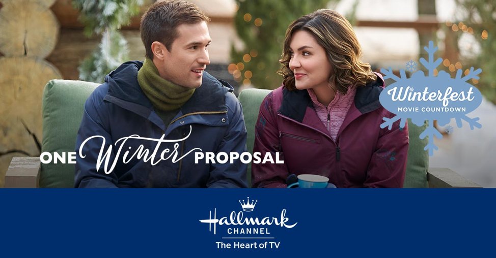 hallmarkchannel's tweet image. East Coast! The #Winterfest Holiday Weekend Movie Countdown continues with #OneWinterProposal starring @TaylorCole @jackoturner @RukiyaBernard and @DewshaneW! Are you tweeting with us?