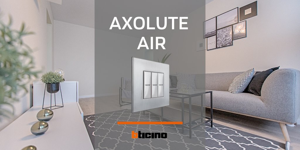 BTicino_es's tweet photo. Si buscas mecanismos acorde con las últimas tendencias de diseño, entonces #Axolute es tu serie💫 Engloba series de mecanismos, interruptores, Dómotica y videoportero. ¡Axolute es esencial!👌 https://t.co/anjO88LHzY #Interruptor #Tecnologia #Diseño #Bticino #MiHogar #Hogar https://t.co/CiWyihRZPY